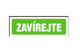 Tabulka Zavírejte