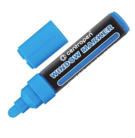 Křídový popisovač Centropen 9121 modrý