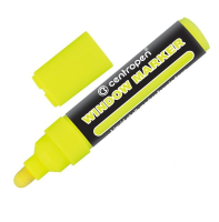 Křídový popisovač Centropen 9121 žlutý