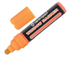 Křídový popisovač Centropen 9121 oranžový