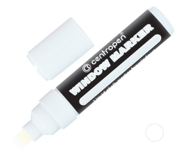 Křídový popisovač Centropen 9121 bílý