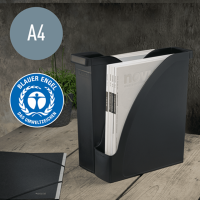 Archivační box A4 zkosený PP Leitz černý