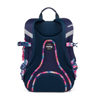 Studentský batoh+etue Oxy Sport Flowers Blue