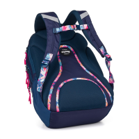 Studentský batoh+etue Oxy Sport Flowers Blue