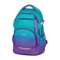 Školní batoh Oxy Ombre Blue-pink