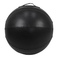 Designový míč - PU kůže černá Eljet