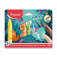 Voskovky Maped Jungle Fever Jumbo 12ks