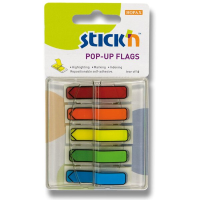 Samolepicí proužky Hopax Stick’n Pop-Up Flags šipky 150ks