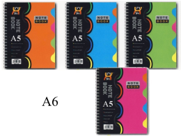 Blok A6 Twin wire 100ls mix
