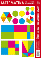 1.ročník Matematika Karty s čísly Geometrické útvary