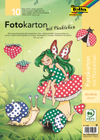 Papír na scrapbooking A4 300g/m2 10ks  Fotokarton