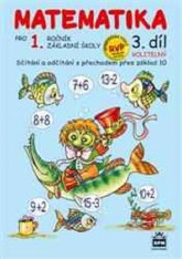 1.ročník Matematika Pracovní učebnice 3.díl volitelná