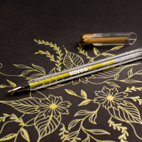 Kuličkové gelové pero Kores K11 PEN METALLIC