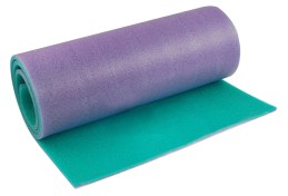 Karimatka dvouvrstvá CALTER® 8 180x50x0,8 cm, zeleno-fialová