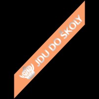 Šerpa Jdu do školy oranžová