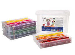 Trojhranné pastelky Rico Jumbo 120ks v boxu