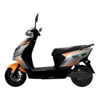 Elektroskútr RACCEWAY® RC45, šedo-oranžový