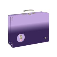 Kufřík A4 hranatý Oxy Next Ombre Purple