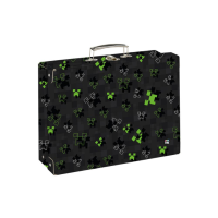 Kufřík A4 hranatý Oxy Next Green Cube