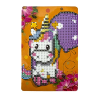 Diamantový obrázek Unicorn + stojánek