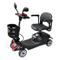 Elektrický čtyřkolový vozík RACCEWAY® SOLID, modrý
