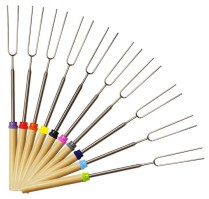 Opékací vidlice teleskopická 31-81 cm