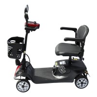 Elektrický čtyřkolový vozík RACCEWAY® SOLID, světle modrý