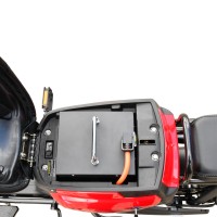 Elektroskútr RACCEWAY® PAŘEZ 25, bez ŘP, červený