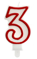 Dortová svíčka č.3