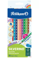 Trojhranné pastelky Pelikan Silverino 12ks