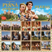 PYŠNÁ PRINCEZNA – Pexeso na motivy filmové pohádky