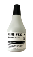 Razítková barva Noris 320 na textil 50ml černá