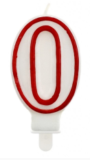 Dortová svíčka č.0