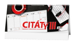 Stolní kalendář 2026 Citáty III.