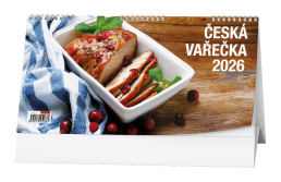 Stolní kalendář 2026 Česká vařečka