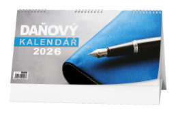 Stolní kalendář 2026 Daňový kalendář