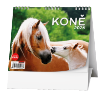 Stolní kalendář 2026 Koně