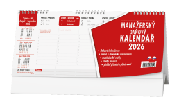 Stolní kalendář 2026 Manažerský kalendář