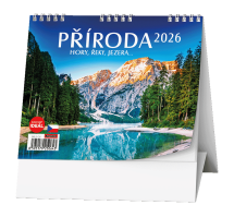 Stolní kalendář 2026 Příroda