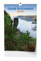 Nástěnný kalendář 2026 A3 České Švýcarsko