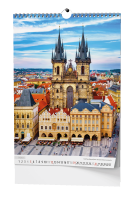 Nástěnný kalendář 2026 A3 Praha