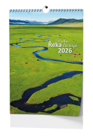 Nástěnný kalendář 2026 A3 Řeka čaruje