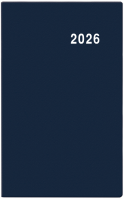 Diář 2026 čtrnáctidenní Gustav-PVC modrý