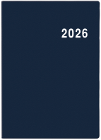Diář 2026 čtrnáctidenní Ladislav-PVC modrý
