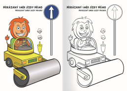 Omalovánky A5 Zvířátka v akci