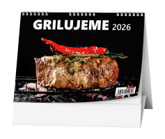 Stolní kalendář 2026 Grilujeme