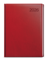 Diář 2026 denní A4 Goliáš-vivella bordó