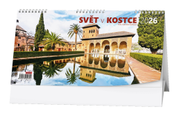 Stolní kalendář 2026 Svět v kostce