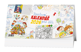 Stolní kalendář 2026 Kreativní pro děti