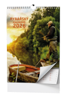 Nástěnný kalendář 2026 A3 Rybářský